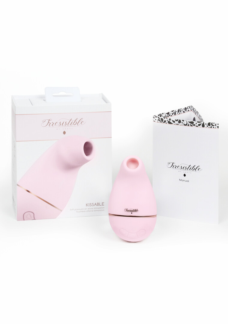 Irresistible by shots Kissable - Zuig Vibrator (8714273549334)