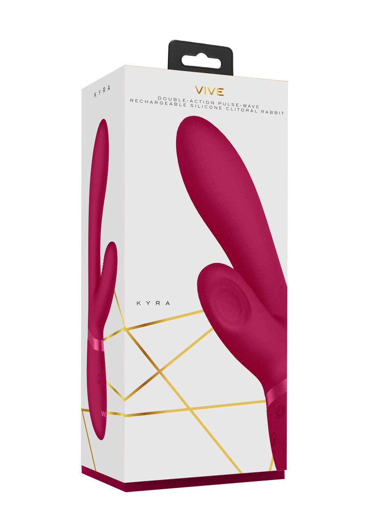 Vive by shots Kyra - Pulse Clitoral Rabbit - Roze (8714273521866)
