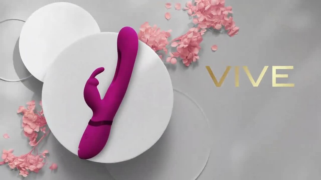 Vive by shots Mika - Triple Motor - Vibrerende Rabbit met Innovatieve G-Spot Flapper Stimulator - Roze (8714273051844)