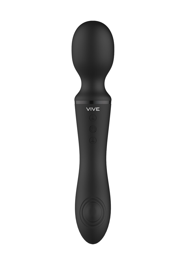 Vive by shots Enora - Wand  Vibrator - Zwart (8714273522009)