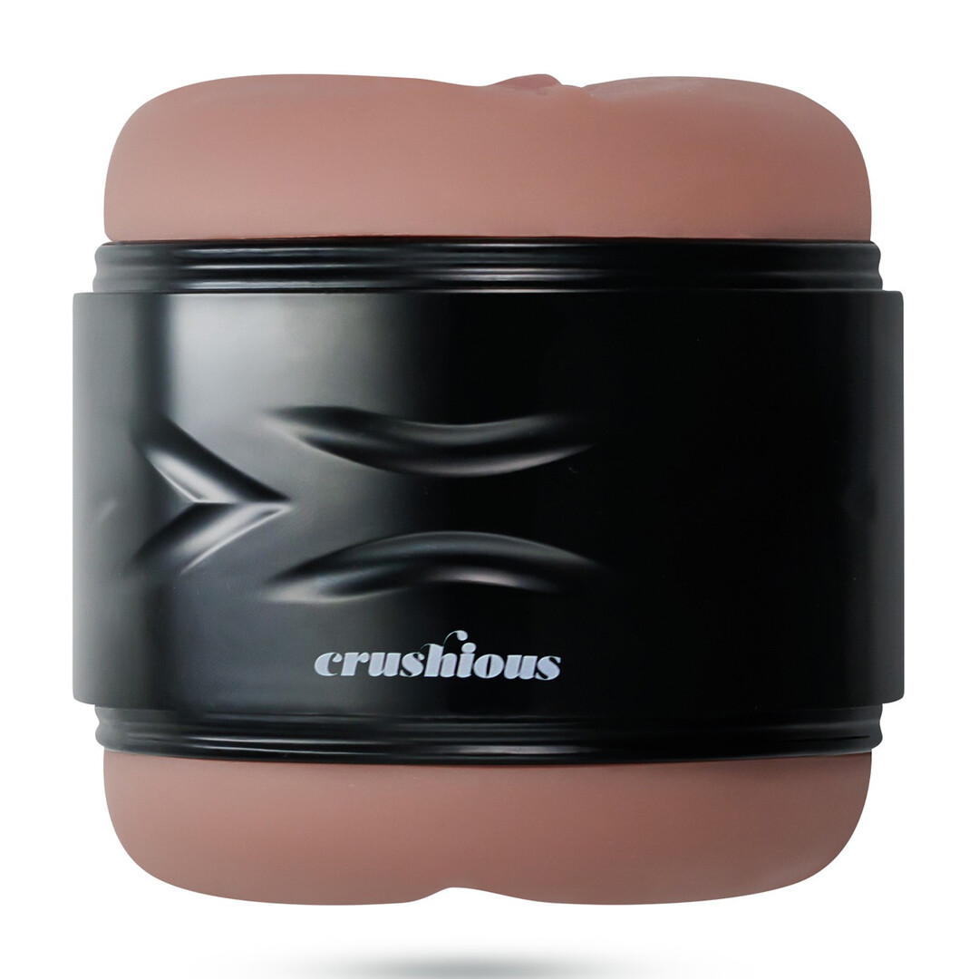 Crushious Lamar - Double Entry Masturbator - Black (7403254162228)