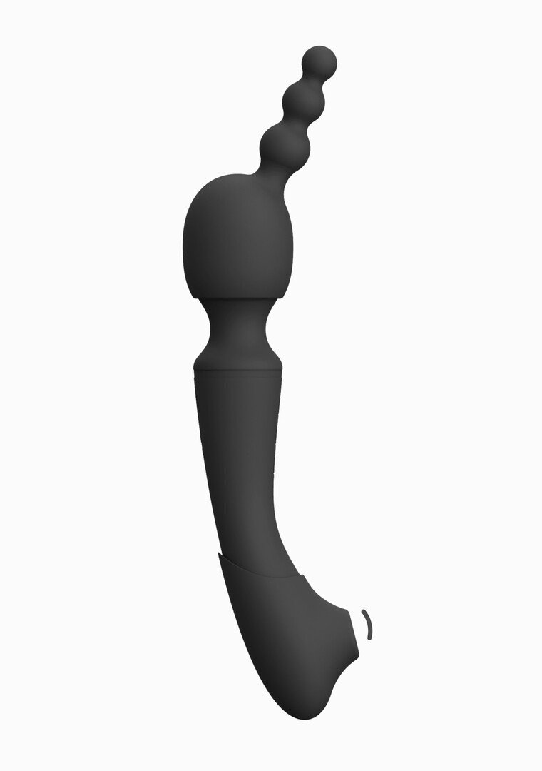 Vive by shots Nami - Pulse Wave  Vibrating Wand - Zwart (7423522539545)