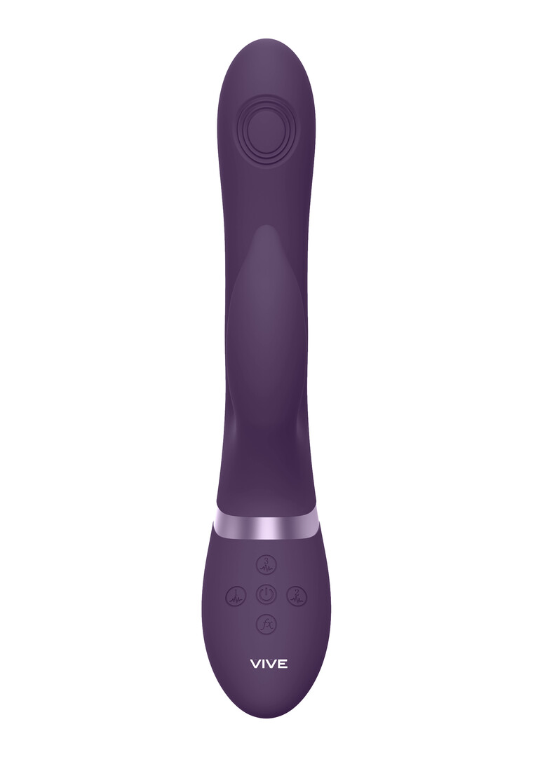 Vive by shots Aimi - Pulse Wave  Vibrerende G-Spot Rabbit - Paars (7423522537558)