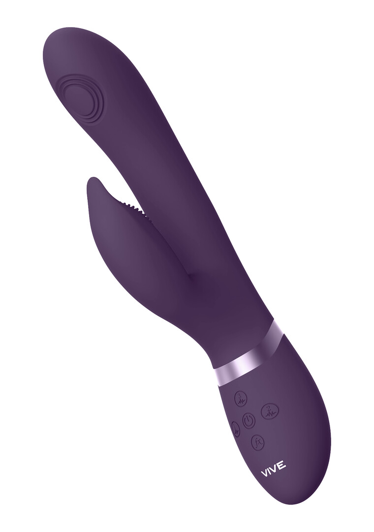 Vive by shots Aimi - Pulse Wave  Vibrerende G-Spot Rabbit - Paars (7423522537558)