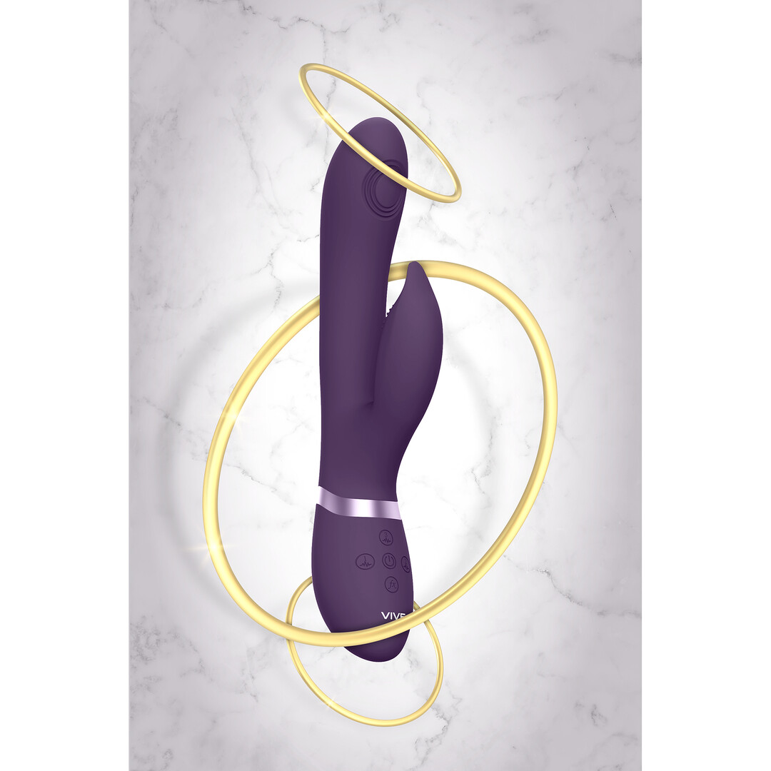 Vive by shots Aimi - Pulse Wave  Vibrerende G-Spot Rabbit - Paars (7423522537558)