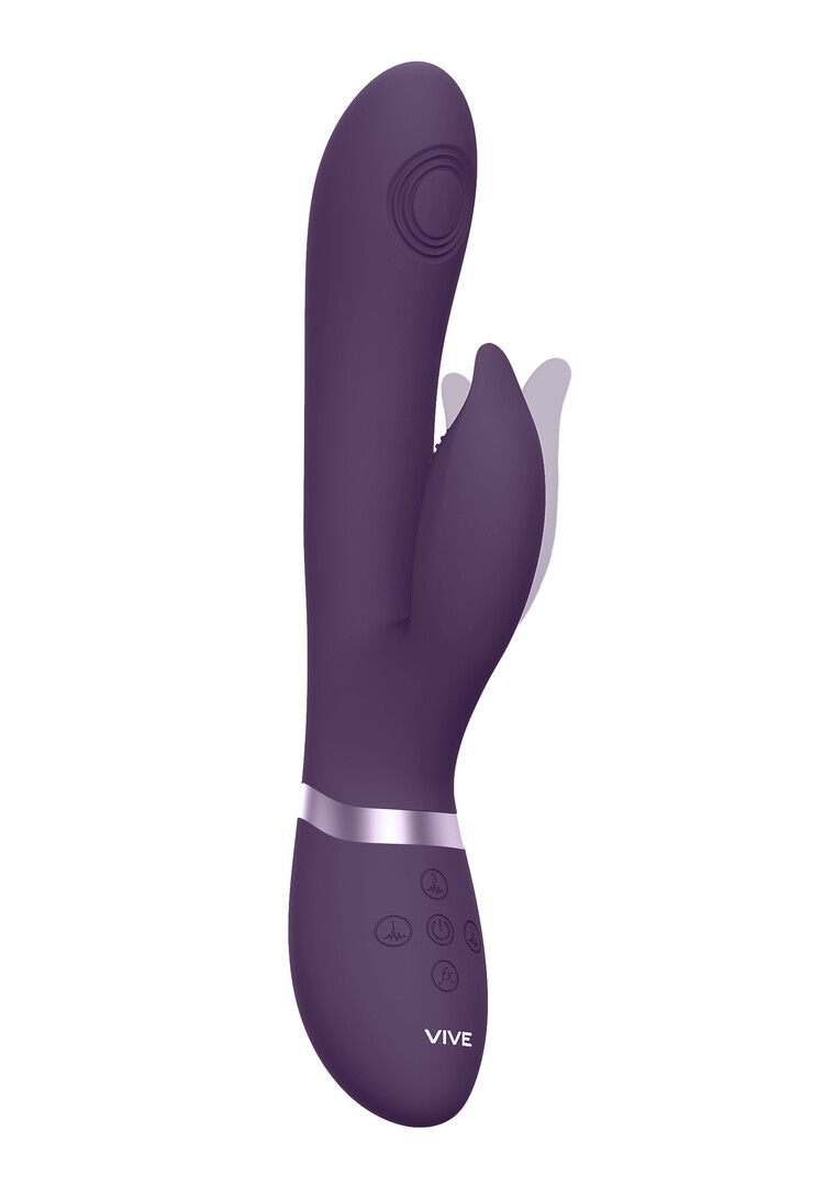 Vive by shots Aimi - Pulse Wave  Vibrerende G-Spot Rabbit - Paars (7423522537558)