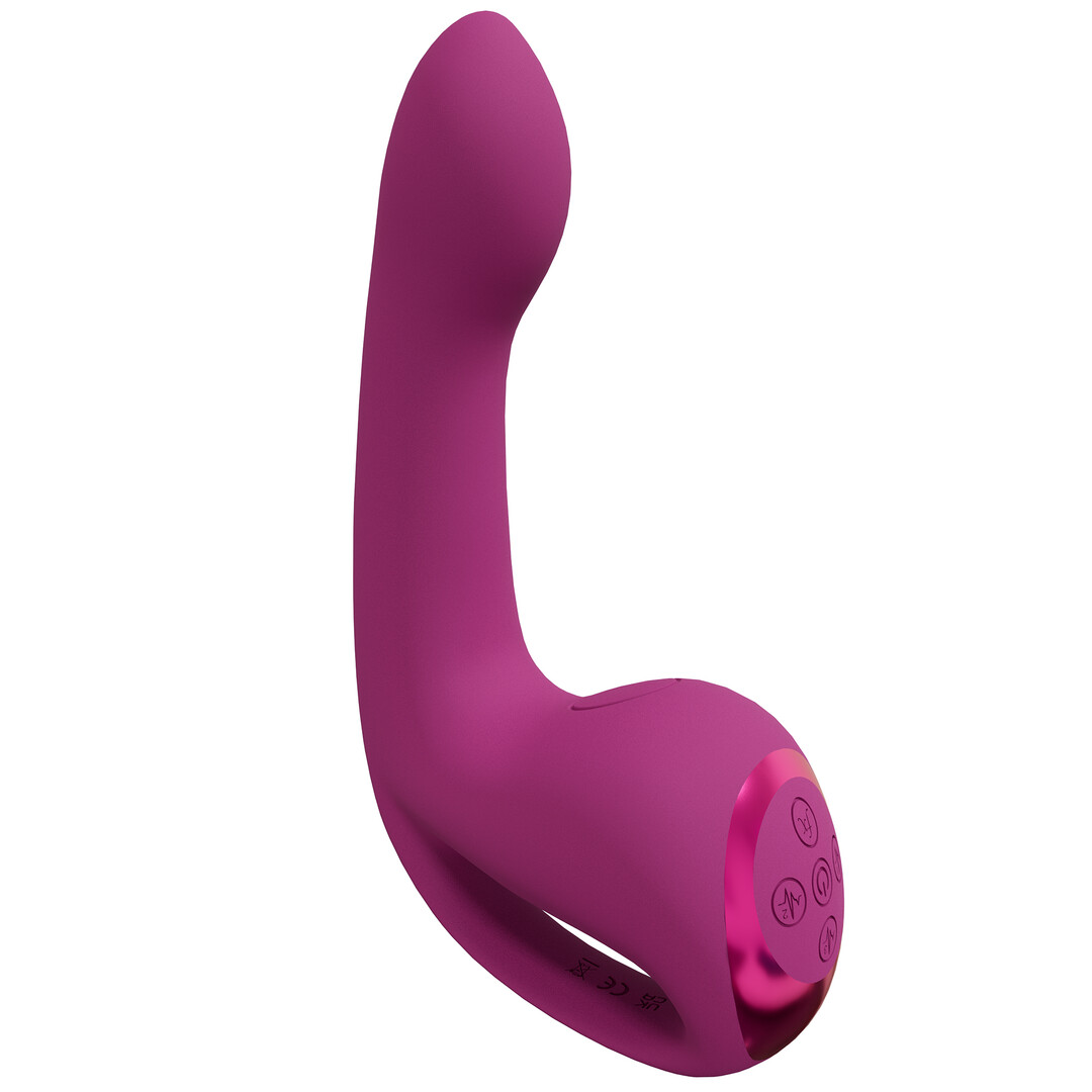 Vive by shots Riko - Triple Motor Thumper met Geavanceerde Vingerbeweging  Puls Golf Stimulator - Roze (8714273051868)