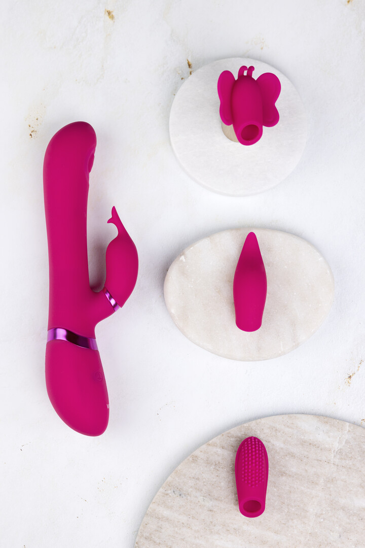 Vive by shots Etsu - Pulse Wave G-Spot Rabbit  Clitoral Stimulator - Roze (7423522537589)