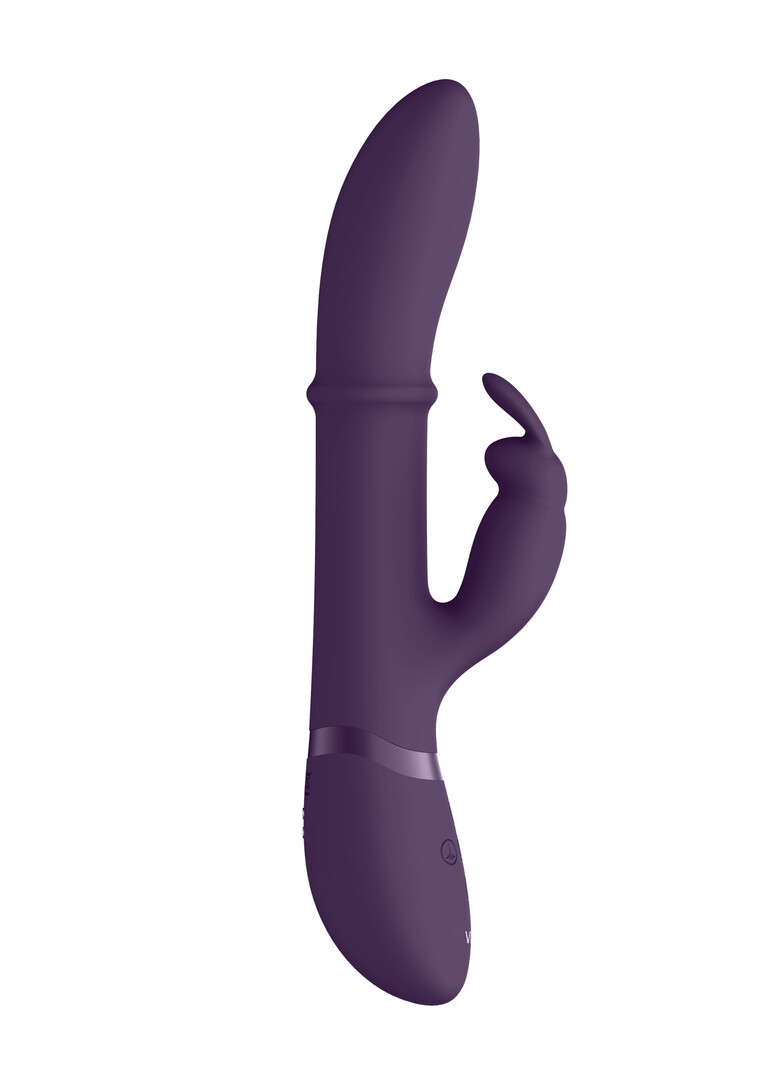 Vive by shots Halo - Ring Rabbit Vibrator - Paars (8714273545039)
