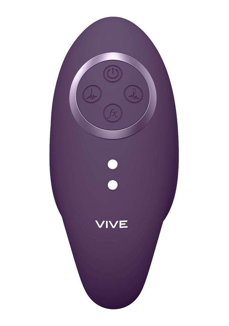 Vive by shots Aika - Pulse Wave  Vibrating Love Egg - Paars (7423522537534)