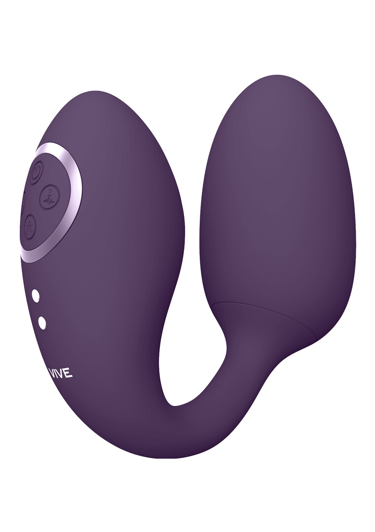 Vive by shots Aika - Pulse Wave  Vibrating Love Egg - Paars (7423522537534)