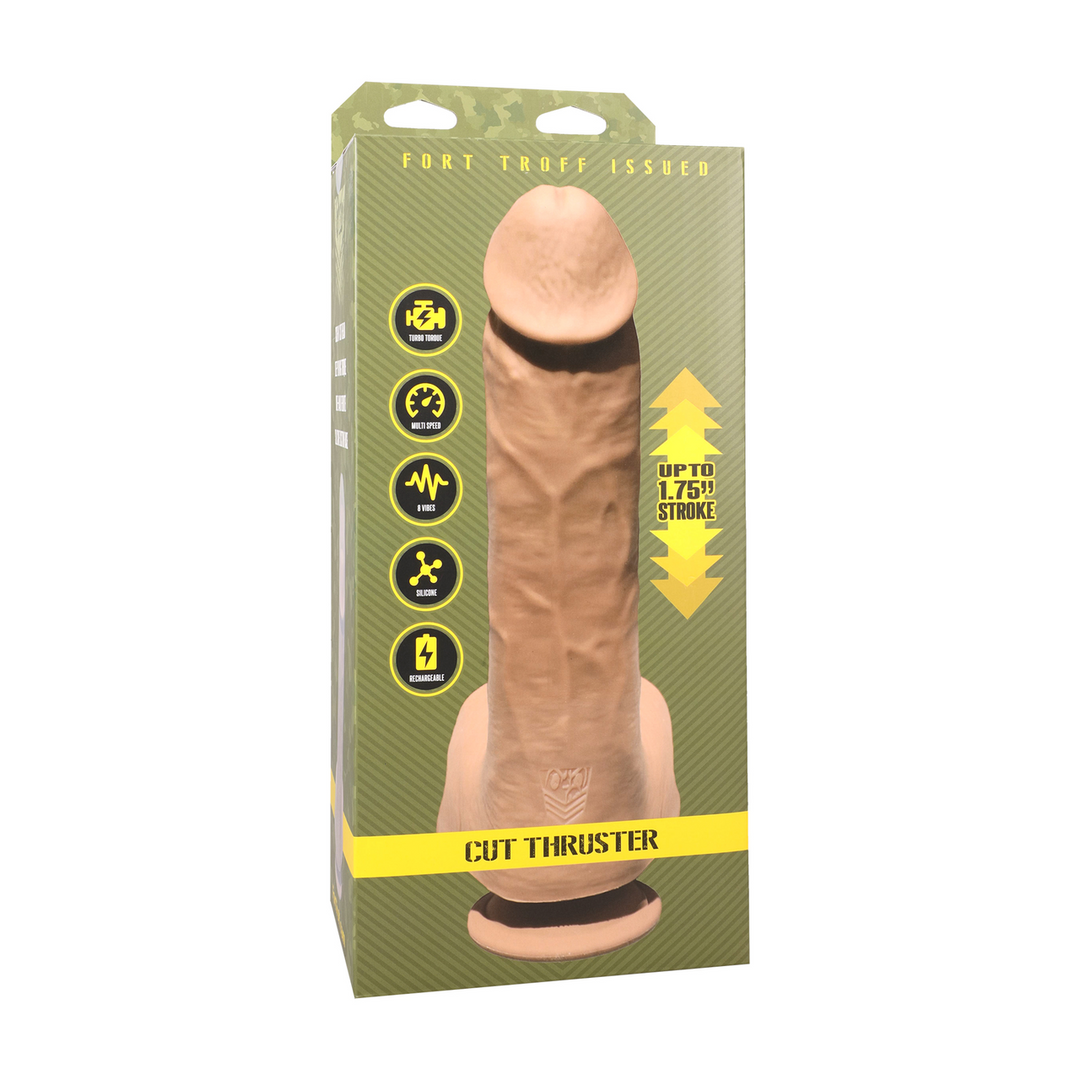 Doc johnson Cut Thruster - Duw Vibrator - Vanille (782421102012)