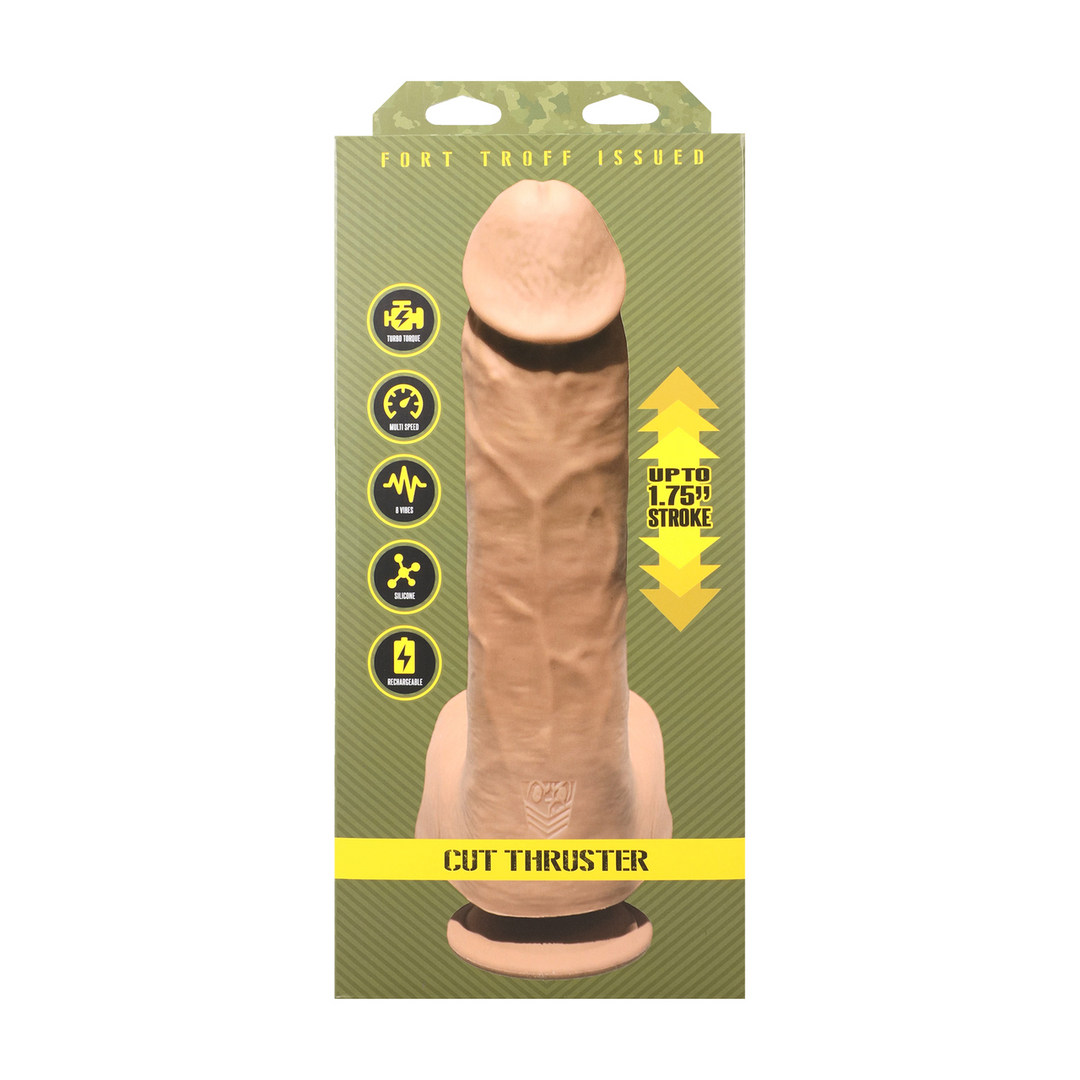 Doc johnson Cut Thruster - Duw Vibrator - Vanille (782421102012)