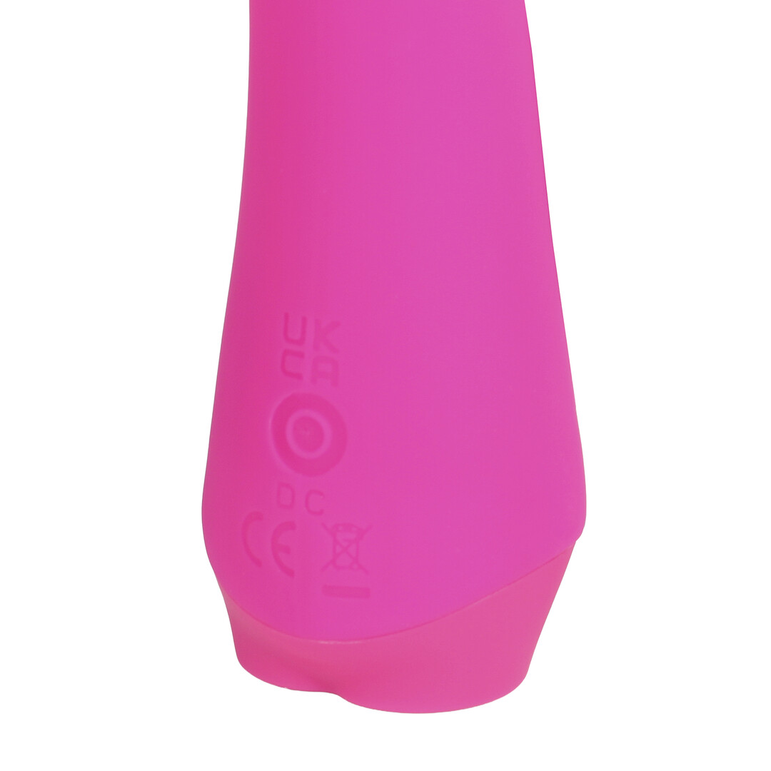 Loveline by shots Mini Gebogen Konijnen Vibrator - Roze (8714273021502)