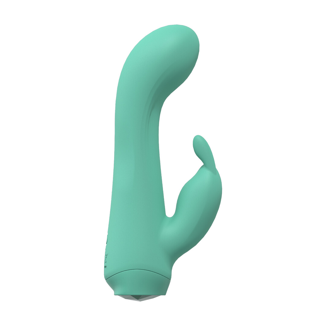 Loveline by shots Mini Dual Rabbit Vibrator - Groen (8714273021472)