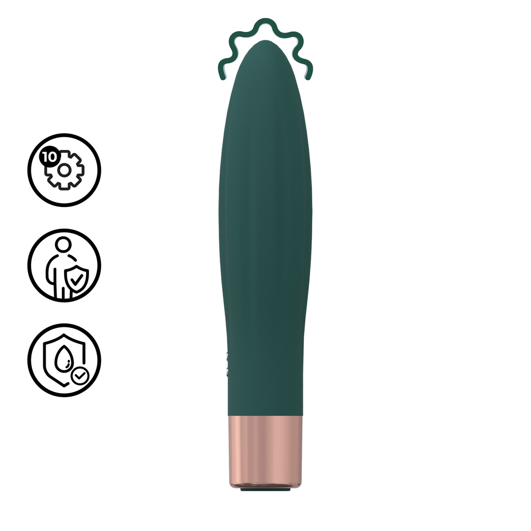 Loveline by shots Mini Bullet Vibrator - Bosgroen (8714273021458)
