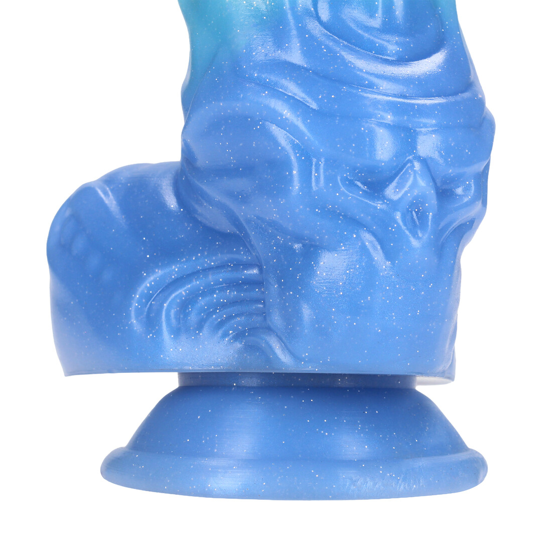 Ouch! by shots Diepzee Hydra - Siliconen Dildo - Blauw (8714273024237)