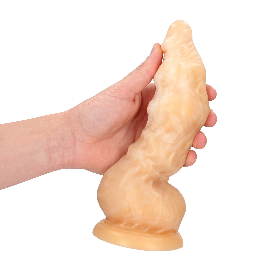 Ouch! by shots Gouden Alien Indringer - Siliconen Dildo - Goud (8714273024312)