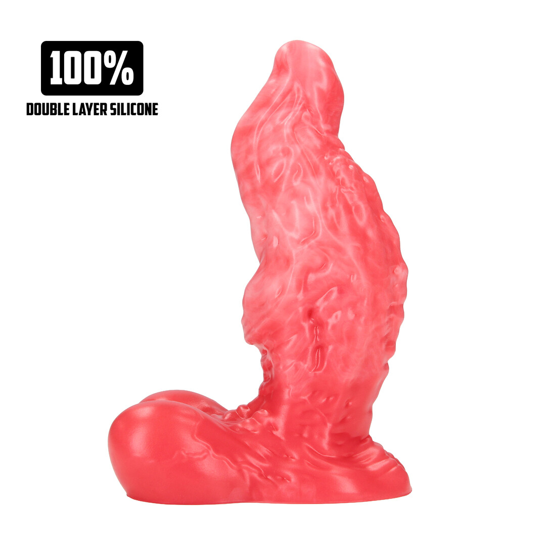 Ouch! by shots Hell Ravager - Siliconen Dildo - Rood (8714273024343)