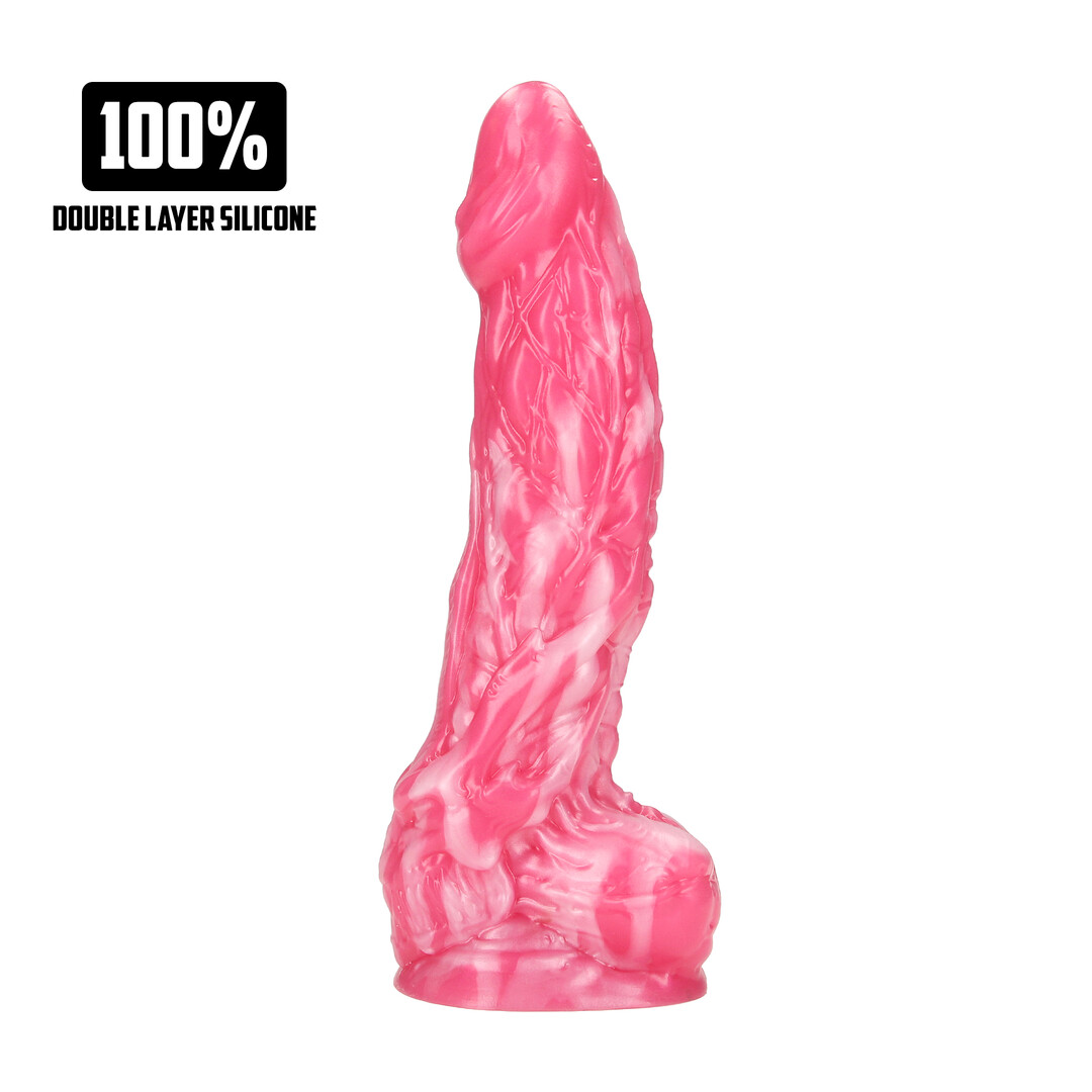 Ouch! by shots Imp Demon - Siliconen Dildo - Rood (8714273024206)