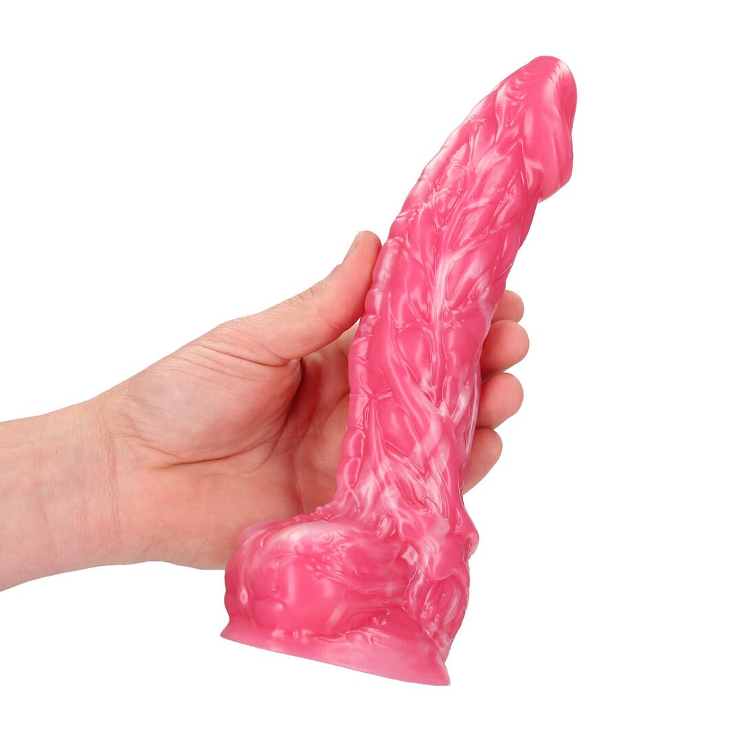 Ouch! by shots Imp Demon - Siliconen Dildo - Rood (8714273024206)