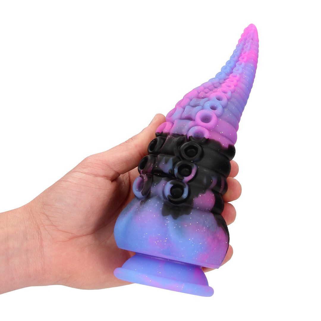 Ouch! by shots Deep Riser - Siliconen Dildo - Paars (8714273024398)