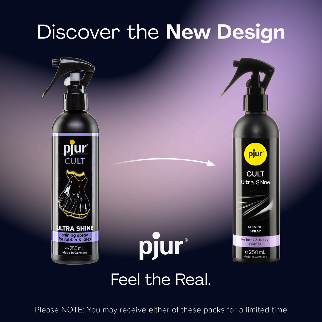 Pjur Cult Ultra Shine - Glansspray voor Rubber en Latex Kleding - 250 ml (827160117375)