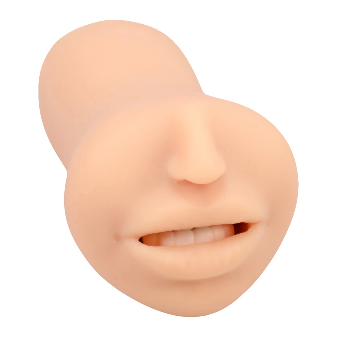 Doc johnson Cum Guzzler - ULTRASKYN Mouth Masturbator - Vanilla (782421100759)
