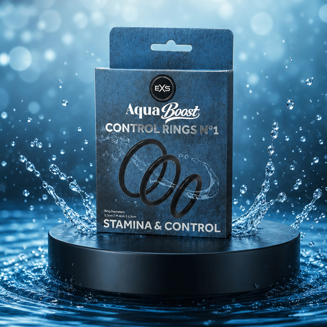 EXS AquaBoost - Controle Ringen (S/M/L) - Zwart (5027701010157)