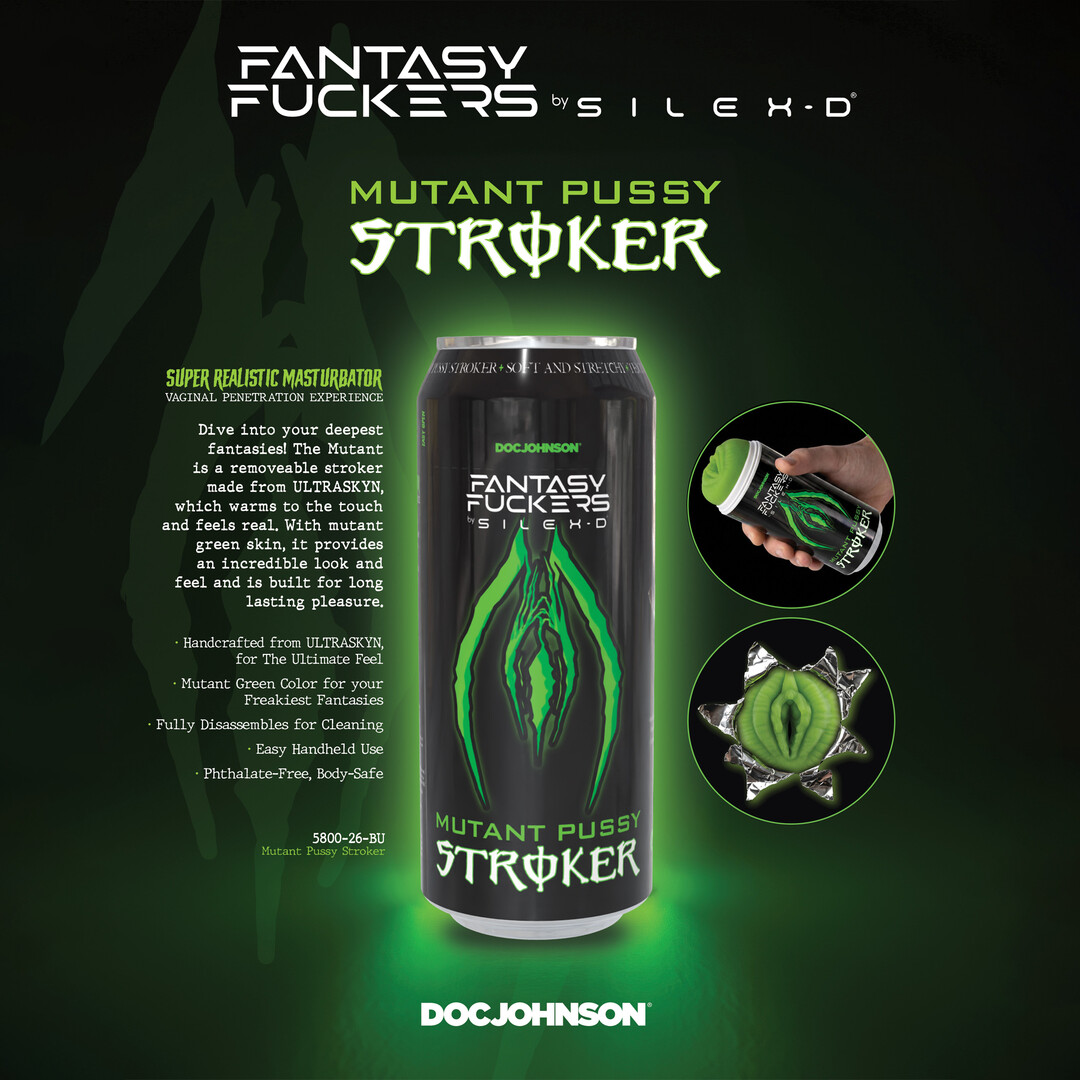 Doc johnson Mutant Pussy Stroker - Groen (782421107185)