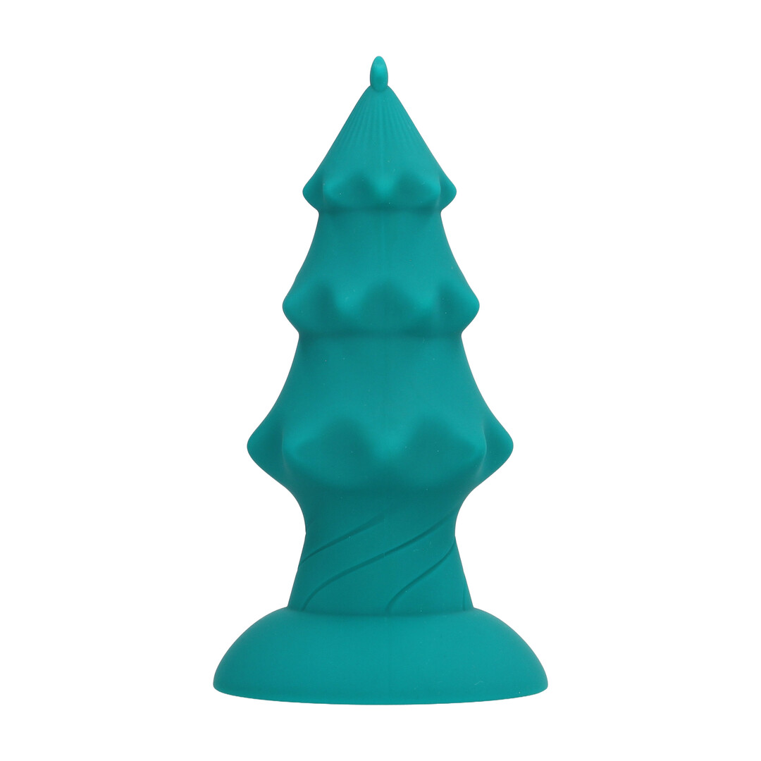 S-line by shots Ass Tree - Vibrerende Buttplug - Groen (8714273021991)