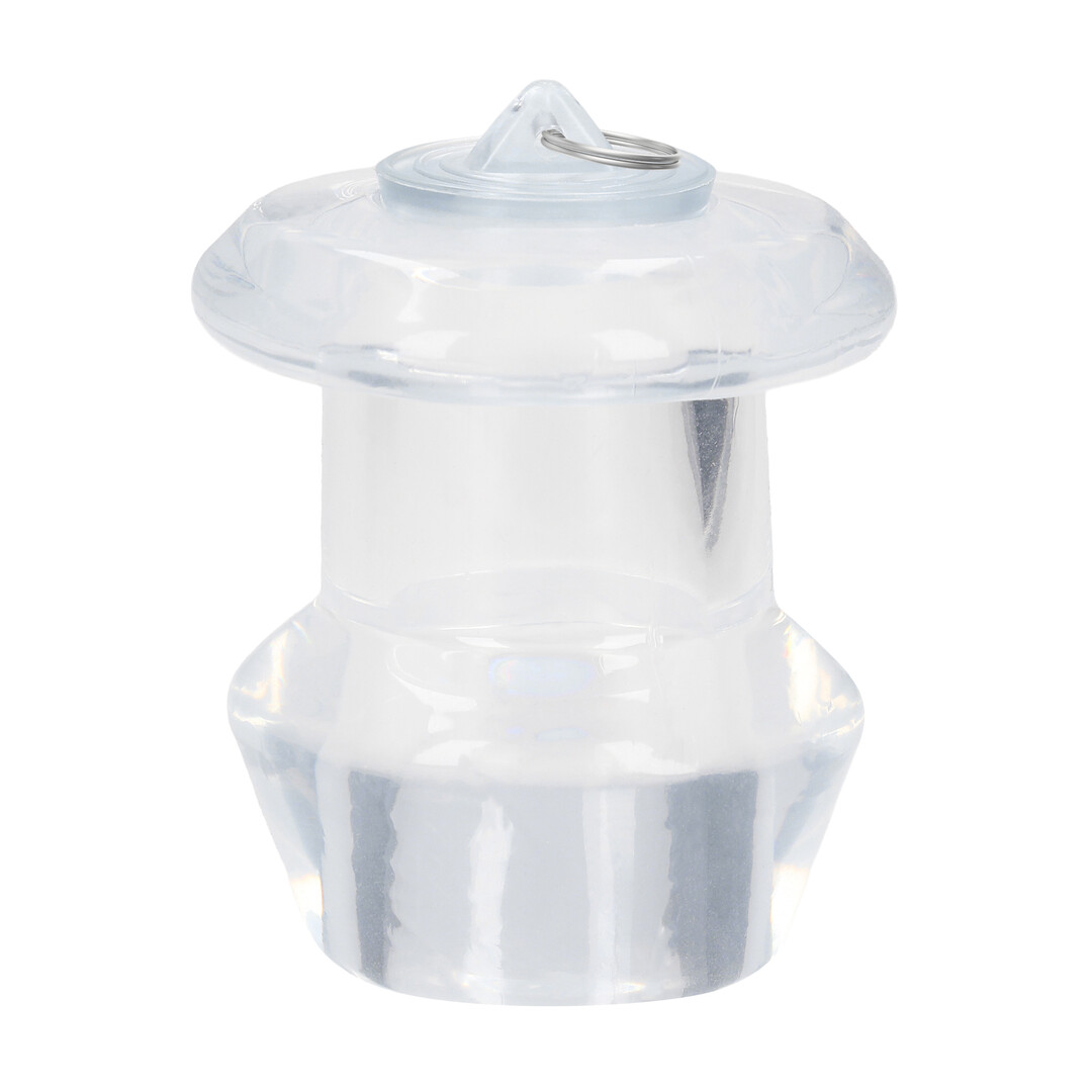 Ouch! by shots Hollow Anal Dilator with Plug - Medium - Clear (8714273014887)