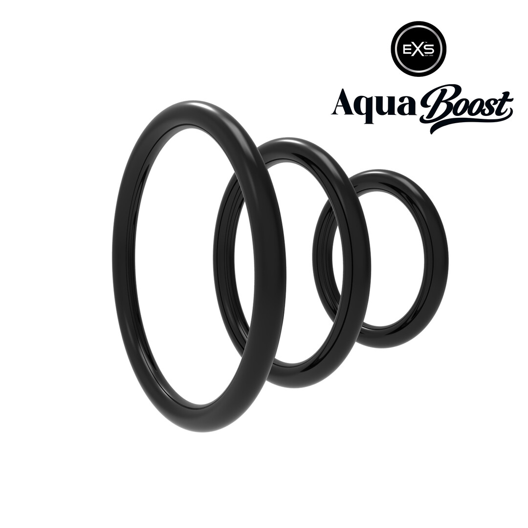 EXS AquaBoost - Controle Ringen (S/M/L) - Zwart (5027701010157)