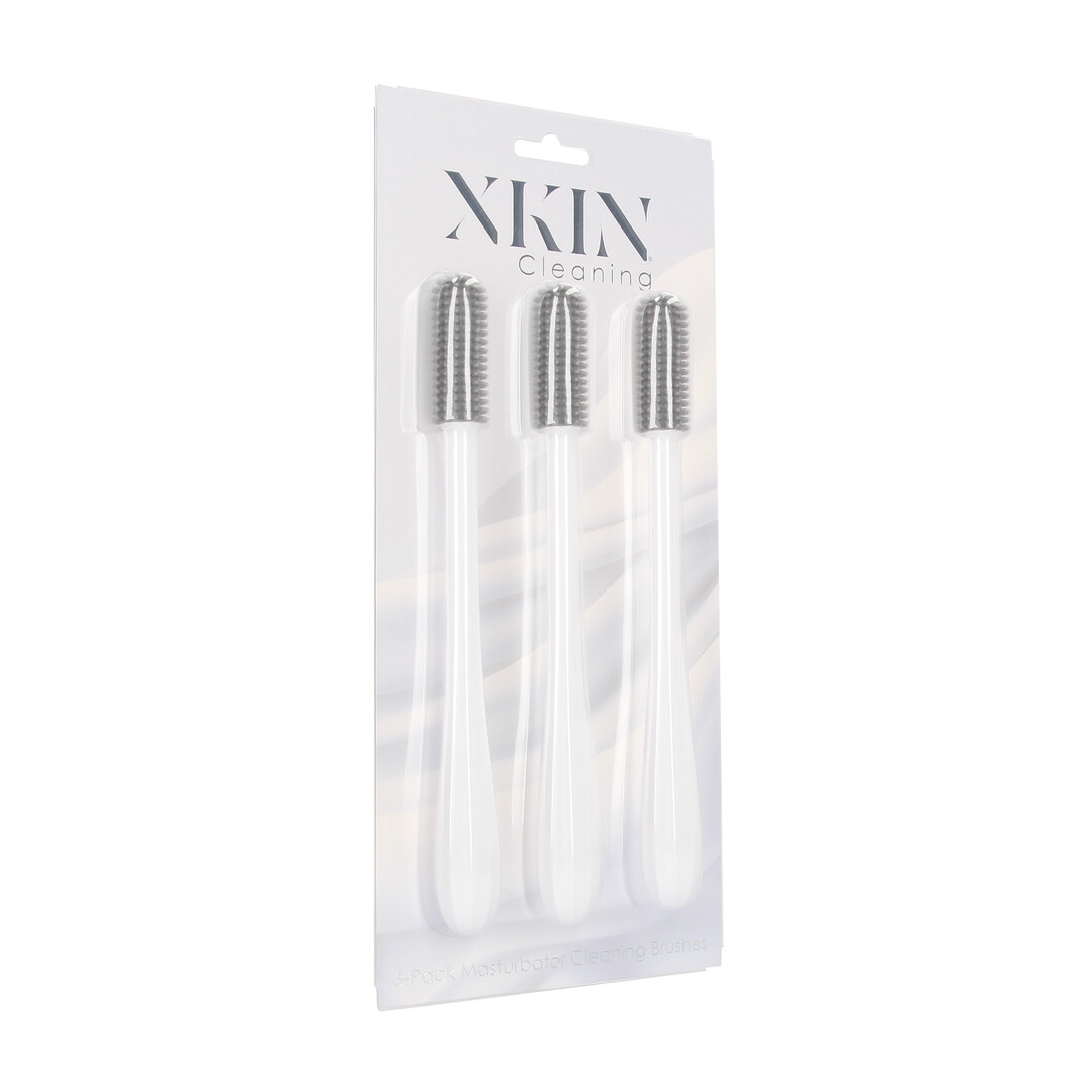 Xkin by shots 3-Pack Masturbator Cleaning Brushes (8714273015976)