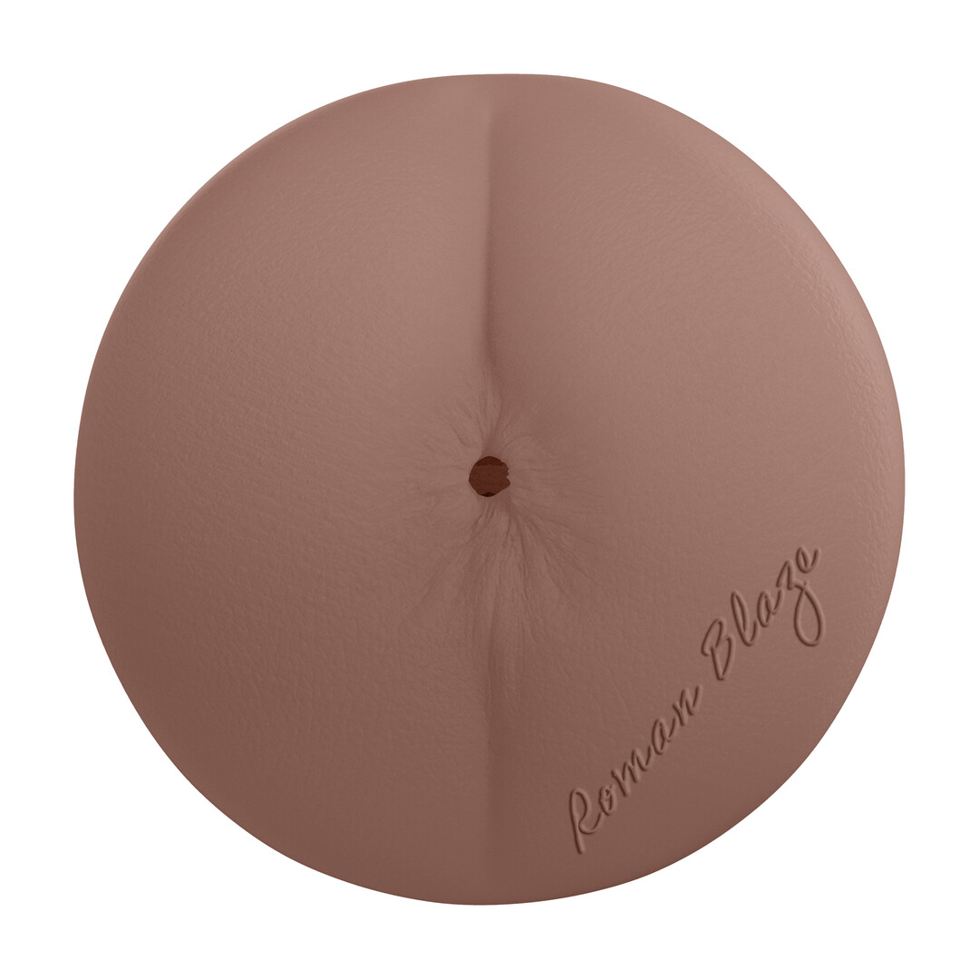 Xkin by shots Metallix - Roman Blaze - Vibrating Torch Masturbator - Ass - 590g - Red/Flesh (8714273031358)