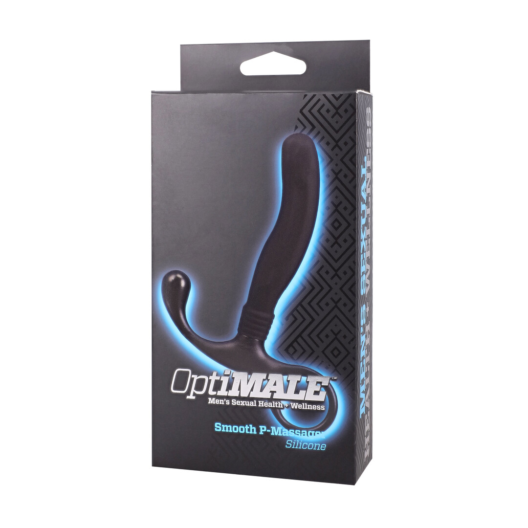 Doc johnson Smooth Silicone Prostate Massager - Black (782421098902)