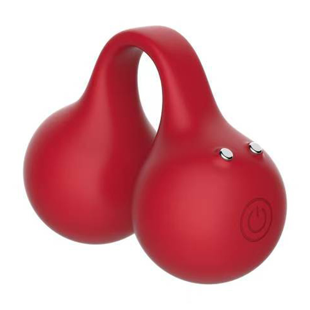 Snail vibe TWINN - Vinger Vibrator - Kers (8721325867131)