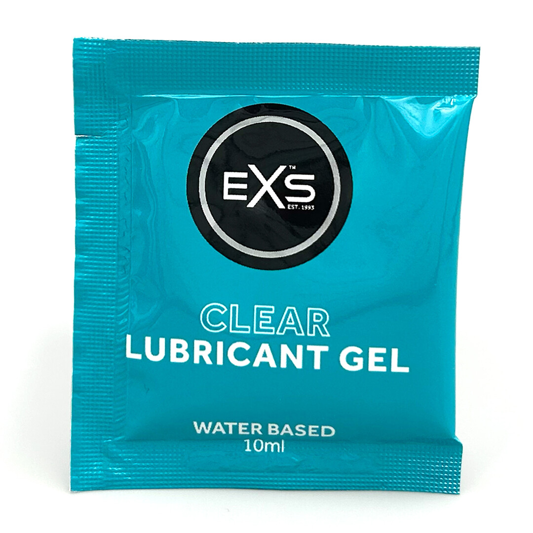 EXS Clear Lube - 10 ml Sachets - 100 Stuks (5027701010201)