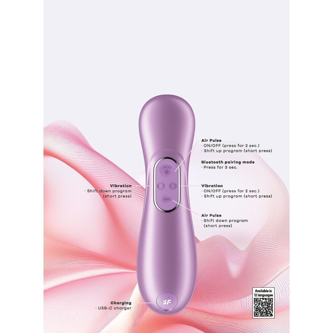Satisfyer Pro 2 Generatie 4 - Dubbele Luchtpulsvibrator - Amethist (4061504095417)