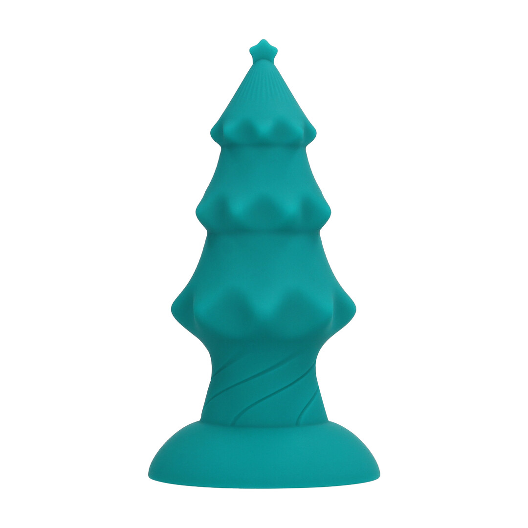 S-line by shots Ass Tree - Vibrerende Buttplug - Groen (8714273021991)