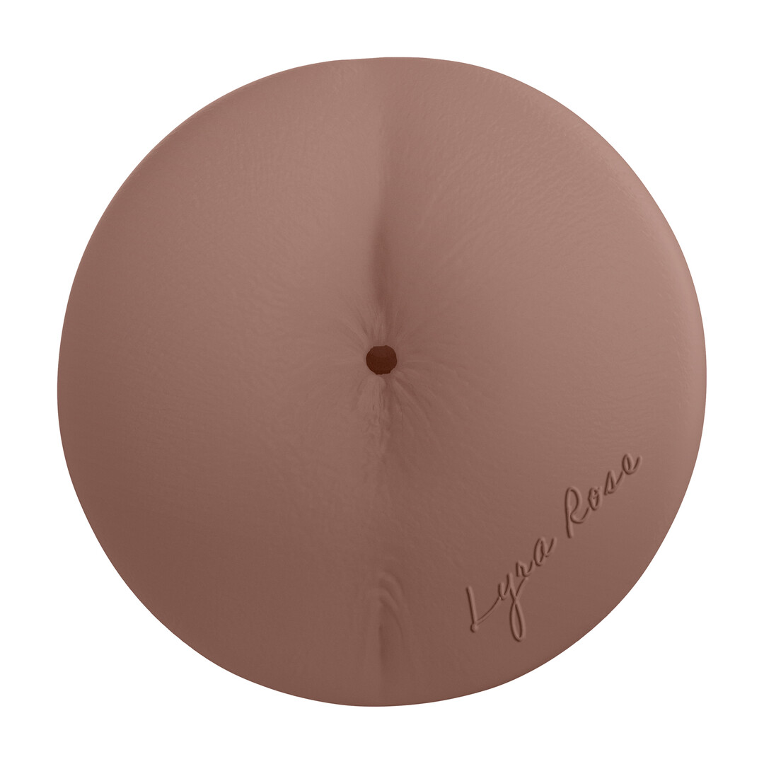 Xkin by shots Metallix - Lyra Rose - Torch Masturbator - Ass - 570g - Rose Gold/Brown (8714273031280)