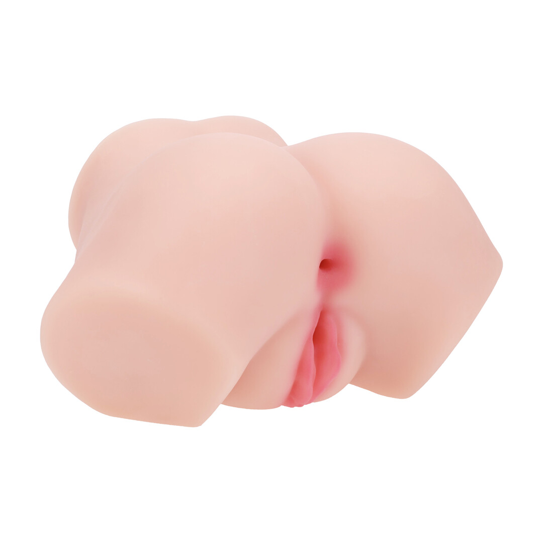 Xkin by shots Bodyforms - Aria Summers - Dubbele Ingang Vibrerende Masturbator - 1,6 kg / 3,5 lbs - Vlees (8714273029898)