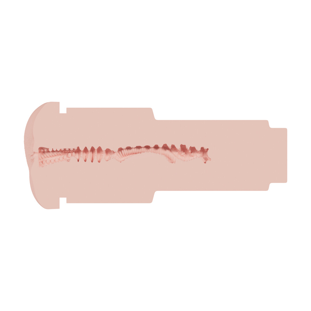 Xkin by shots Metallix - Ryder Cain - Torch Masturbator - Ass - 570g - Red/Flesh (8714273031297)