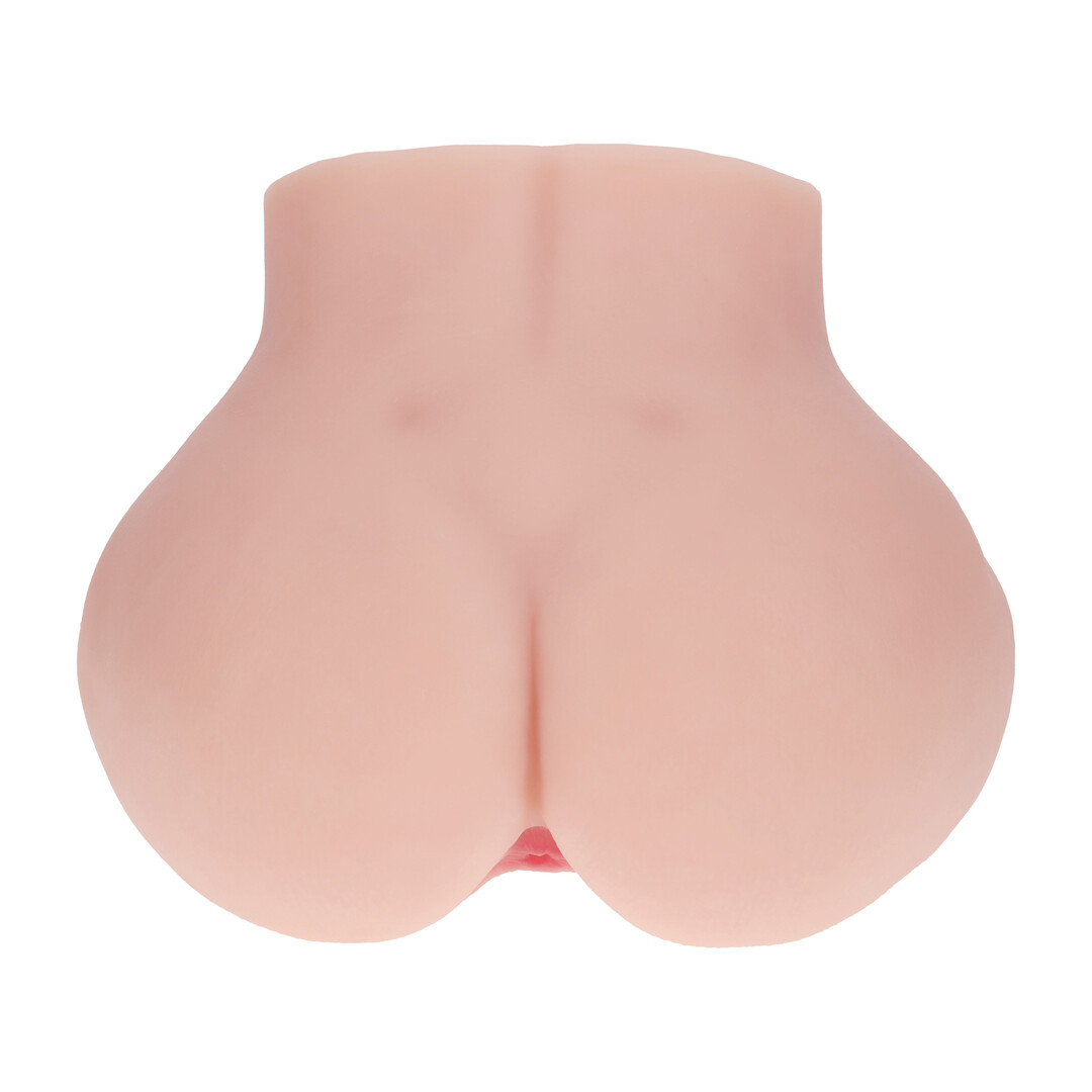 Xkin by shots Bodyforms - Mia Hart - Dual Entry Vibrerende Masturbator - 2,5 kg / 5,7 lbs - Vlees (8714273029959)