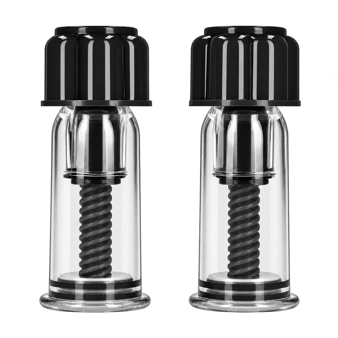 Ouch! by shots Twisted Nipple Pistons - Transparent (8714273014900)