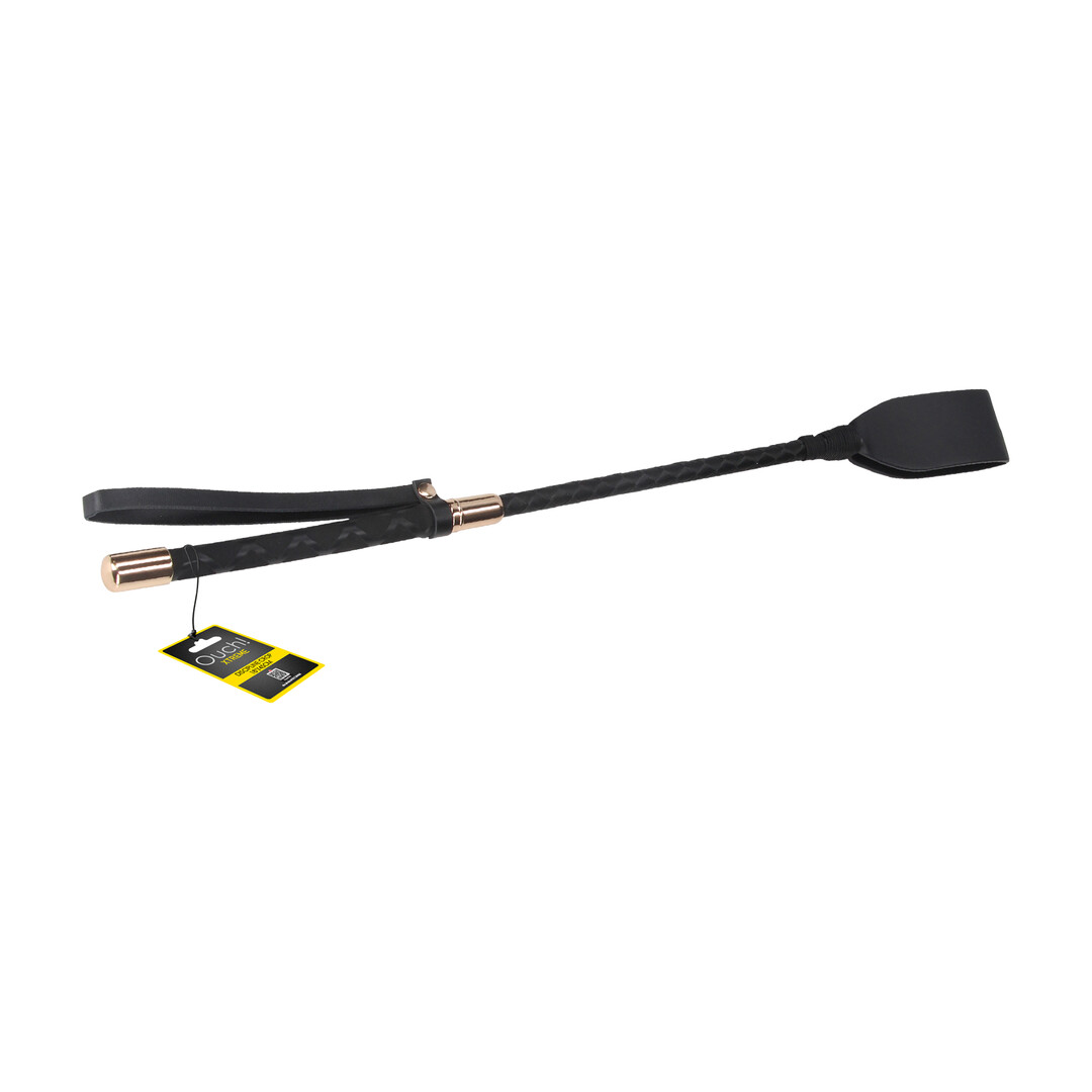 Ouch! by shots Discipline Crop - 18 / 45 cm - Black (8714273015259)