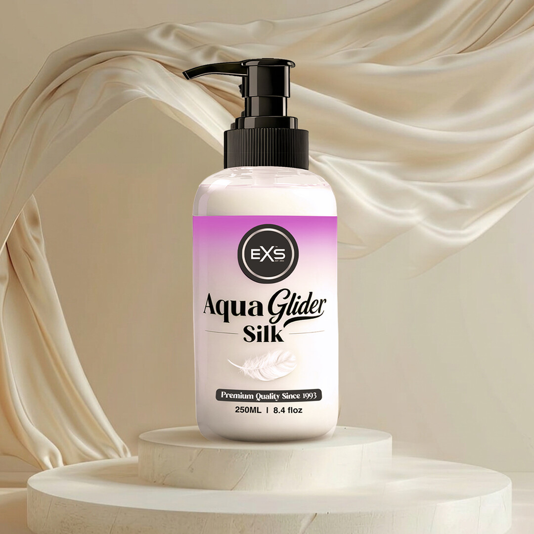 EXS AquaGlider Silk - Waterbasis Glijmiddel - 250 ml (8684936803090)