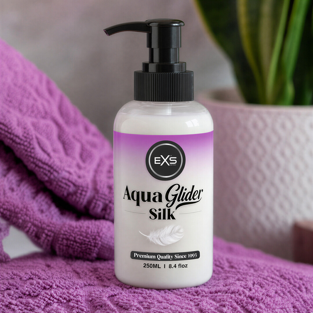 EXS AquaGlider Silk - Waterbasis Glijmiddel - 250 ml (8684936803090)