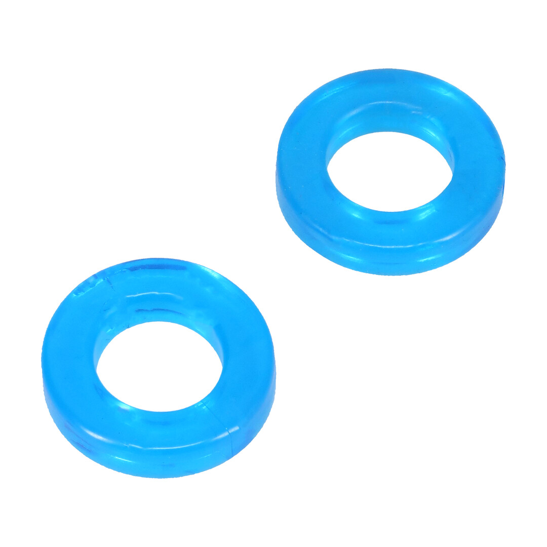 Doc johnson Double Pack Cockrings - Blue (782421094546)