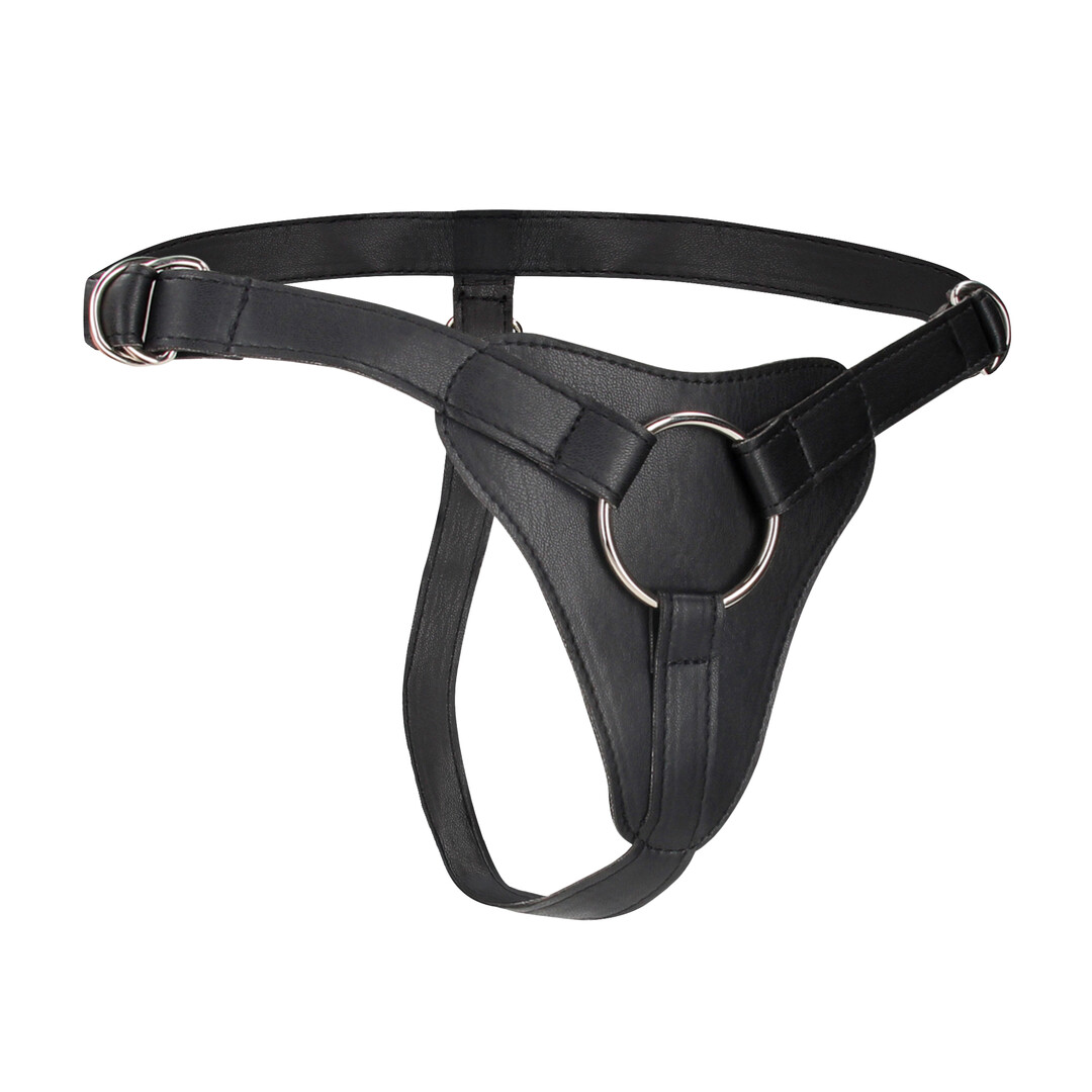 Ouch! by shots O-Ring Strap-On - Black (8714273015457)